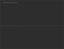 Tablet Screenshot of damasadv.com